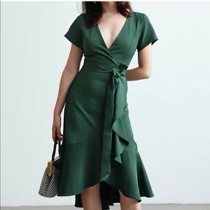 Green Dress for dinner